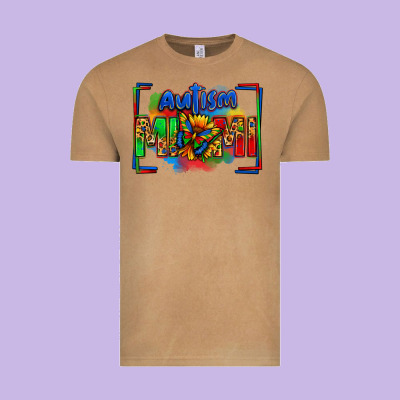 Autism Mimi Vintage Tee Designed By Zillion Design Studio