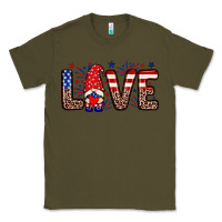 Army Green Love gnome Classic Tee - Neo Western