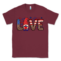 Burgundy Love gnome Classic Tee - Neo Western