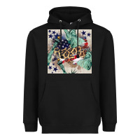 Black statue of liberty leopard Heavyweight Hoodie - BundleAndBundleShop