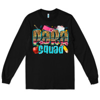 Black para squad Long Sleeve Tee - Zillion Design Studio
