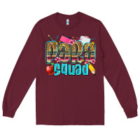 Burgundy para squad Long Sleeve Tee - Zillion Design Studio