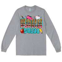 Heather Grey para squad Long Sleeve Tee - Zillion Design Studio
