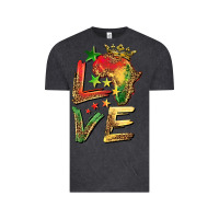 Vintage Black juneteenth love Vintage Tee - BarkalooDesign