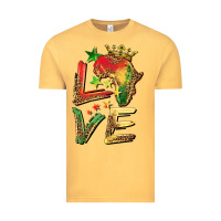Vintage Mustard juneteenth love Vintage Tee - BarkalooDesign