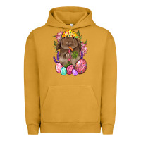 Pigment Peanut Butter Rabbit And Carrot Easter Urban Hoodie - BundleAndBundleShop