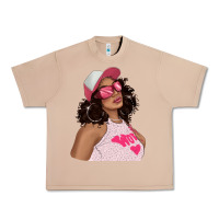 Burro pink sunglasses afro black girl Urban Heavy Tee - texasbilliewilder