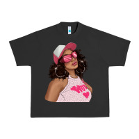 Pigment Black pink sunglasses afro black girl Urban Heavy Tee - texasbilliewilder