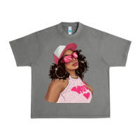 Tornado pink sunglasses afro black girl Urban Heavy Tee - texasbilliewilder