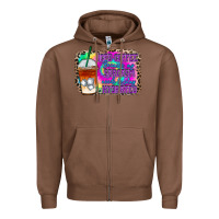 Chestnut iced coffee sarcasm Zipper Hoodie - RacoonDesign