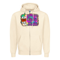 Sandshell iced coffee sarcasm Zipper Hoodie - RacoonDesign