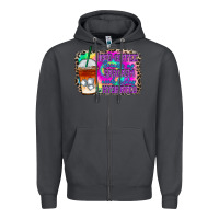 Smoke iced coffee sarcasm Zipper Hoodie - RacoonDesign