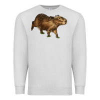 Dove Grey Capybara Premium Sweatshirt - LillyAllenDesigns