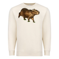 Sandshell Capybara Premium Sweatshirt - LillyAllenDesigns