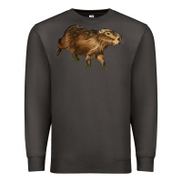 Smoke Capybara Premium Sweatshirt - LillyAllenDesigns