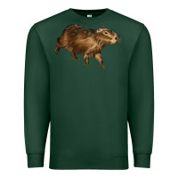 Sports Green Capybara Premium Sweatshirt - LillyAllenDesigns