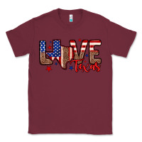 Burgundy Love Texas Classic Tee - Neo Western