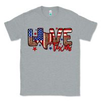 Heather Grey Love Texas Classic Tee - Neo Western