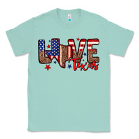 Seafoam Love Texas Classic Tee - Neo Western