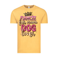 Vintage Mustard fiancée fur mom dog lover Vintage Tee - Zillion Design Studio