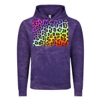 Cloud Purple leopard background rainbow 3200x2400 Vintage Hoodie - AdoDesignShop