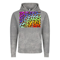 Cloud Rock leopard background rainbow 3200x2400 Vintage Hoodie - AdoDesignShop