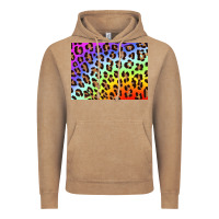 Leopard Background Rainbow 3200x2400 Vintage Hoodie | Teevron