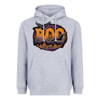 Heather Grey boo Heavyweight Hoodie - JahusDesignShop