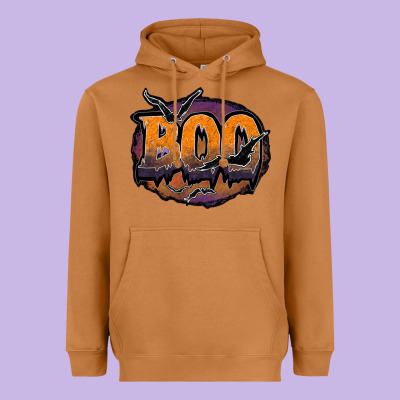 Boo Heavyweight Hoodie Designed By Jahusdesignshop