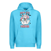Ocean Blue boo jee mama Premium Hoodie - MaliasSmallBusiness