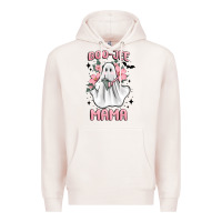 Pale Pink boo jee mama Premium Hoodie - MaliasSmallBusiness