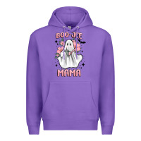 Purple boo jee mama Premium Hoodie - MaliasSmallBusiness