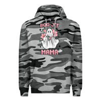 Slate Camo boo jee mama Premium Hoodie - MaliasSmallBusiness