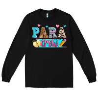 Black para crew Long Sleeve Tee - Zillion Design Studio