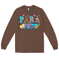 Chestnut para crew Long Sleeve Tee - Zillion Design Studio