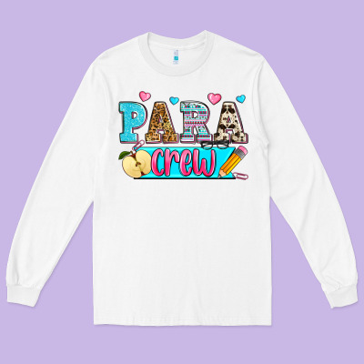 Para Crew Long Sleeve Tee Designed By Zillion Design Studio