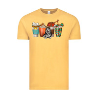 Vintage Mustard alaskan husky dog coffee cups Vintage Tee - texasbilliewilder