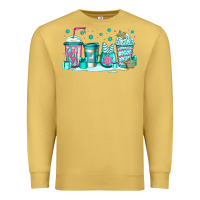 Antique Gold winter Christmas tree cakes coffee Premium Sweatshirt - Jasminsmagicworld