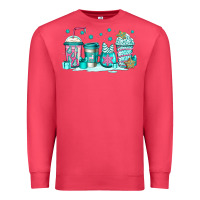 Cardinal winter Christmas tree cakes coffee Premium Sweatshirt - Jasminsmagicworld