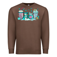 Chestnut winter Christmas tree cakes coffee Premium Sweatshirt - Jasminsmagicworld