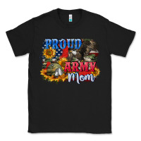 Black Proud army mom 4th of july Classic Tee - CowGirlArtShop