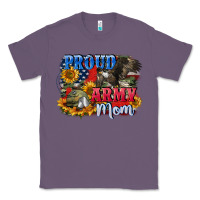 Lavender Proud army mom 4th of july Classic Tee - CowGirlArtShop