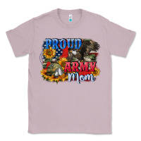 Lilac Proud army mom 4th of july Classic Tee - CowGirlArtShop