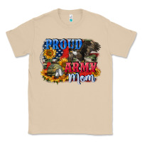 Mushroom Proud army mom 4th of july Classic Tee - CowGirlArtShop