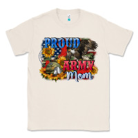 Natural Proud army mom 4th of july Classic Tee - CowGirlArtShop