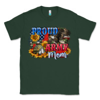 Sports Green Proud army mom 4th of july Classic Tee - CowGirlArtShop