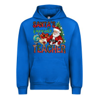 Cobalt Santa's Favorite Teacher Urban Hoodie - BundleAndBundleShop
