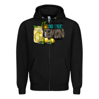 Black if you drink dont drive do the lemon crawl Zipper Hoodie - RacoonDesign