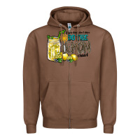 Chestnut if you drink dont drive do the lemon crawl Zipper Hoodie - RacoonDesign