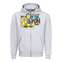 Heather Grey if you drink dont drive do the lemon crawl Zipper Hoodie - RacoonDesign